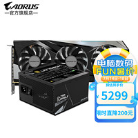 AORUS 技嘉AORUS旗舰店 RTX3080/3080Ti OC显卡锁算力吃鸡电脑游戏电竞独立显卡 3080Ti超级雕 12G+P850GM金牌电源