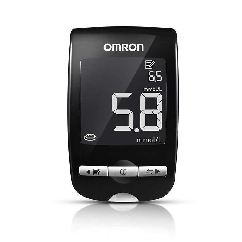 OMRON 欧姆龙 HGM-125T 血糖仪 50片试纸+50采血针