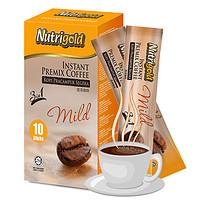 NUTRIGOLD 原装进口Nutrigold诺思乐三合一速溶咖啡清香口味20g