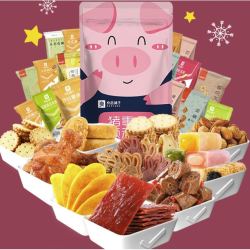 bestore 良品铺子 猪事顺利巨型零食大礼包 30包