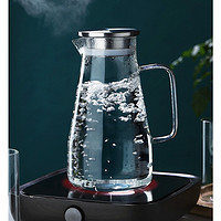 PLUS会员：moosen 慕馨 玻璃凉水壶 1.8L