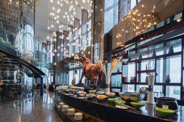 一住升金,全程不加价!600不到住108m²套房!海口希尔顿酒店 开放式公寓套房2晚套餐(含双早可选+精美旅拍+CDF免税卷等)