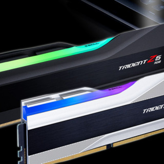 G.SKILL 芝奇 Trident Z5 RGB 幻锋戟系列 DDR5 5600MHz RGB 台式机内存 灯条 黯雾黑 32GB 16GBx2 F5-5600J4040C16GX2-TZ5RK