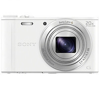 SONY 索尼 DSC-WX350 3英寸数码相机 白色（4.3-86mm、F3.5-F6.5)