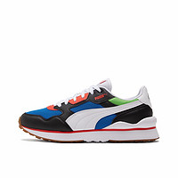 PUMA 彪马 R78 Futr 中性休闲运动鞋 374895-13 黑色/白/未来蓝 37.5