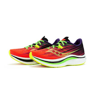 saucony 索康尼 Endorphin Pro 啡鹏 2 男子跑鞋 S20687-65 桔黑 40