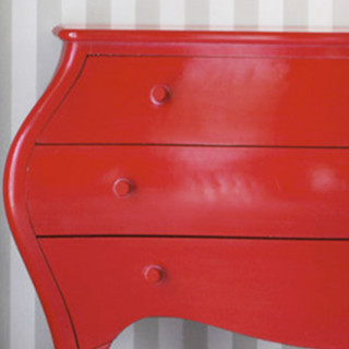 九月六号 水性木器漆 大红色 0.35kg