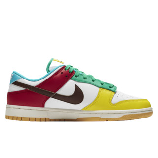 NIKE 耐克 Dunk Low Se 中性运动板鞋 DH0952-100 白/蓝/绿 35.5