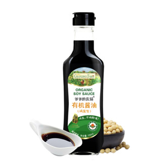 Grandpa's Farm 爷爷的农场 宝宝拌饭酱油  特级有机减盐型酱油152ml*2