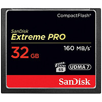 SanDisk 闪迪 至尊超极速系列 Extreme PRO CF存储卡 32GB