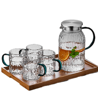 绿昌明 XH-4133 树纹杯具套装 6件套