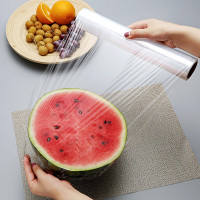 洁成 一次性PE保鲜膜 大卷 30cm*30m 2卷