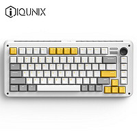IQUNIX ZX75 重力波 三模机械键盘 81键 TTC快银轴 无光版