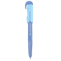 M&G 晨光 钢笔 优握系列 HAFP0666 蓝色 F尖 单支装+墨囊 黑色 6支