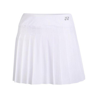 YONEX 尤尼克斯 女子运动短裙 220119BCR-011 白色 XXXL