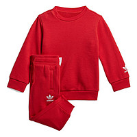 adidas ORIGINALS BIG TREFOILCREW 男童运动套装 FM5609