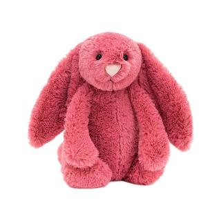 jellycat 邦尼兔毛绒玩具 玫瑰色 18cm