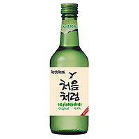 LOTTE 乐天 韩国进口 乐天 （Lotte）初饮初乐 原味烧酒配制酒 烧酒 果味酒  360ml/瓶