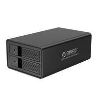 ORICO 奥睿科 3.5英寸 双盘位 SATA硬盘盒 USB 3.0 Type-B 9528U3 英规