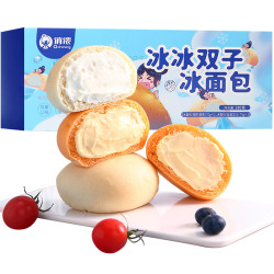 俏侬低温蛋糕 俏侬冰冰双子冰面包4个装280g 酸奶昔昔70g 2 盐盐芝士70g 2 多少钱 什么值得买