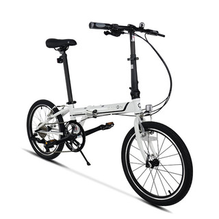 DAHON 大行 P8 折叠自行车 KAC082 亮面白 20寸 8速 青春版
