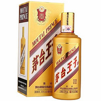 MOUTAI 茅台 国美酒业 茅台53度王子酒金王子酱香型白酒500ml