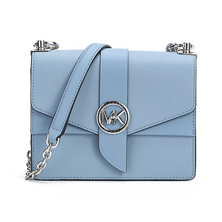 MICHAEL KORS 迈克·科尔斯 Greenwich系列 女士皮质斜挎包 32T1SGRC1L 蓝色 小号