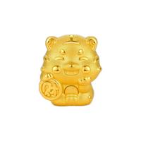 ZHOU LIU FU 周六福 A169737 守财虎足金转运珠 0.8g