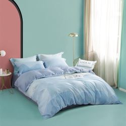 luolai 罗莱家纺 哈瓦那系列 流沙幻影 天丝纤维四件套 蓝色 1.5m床