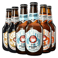 Hitachino Nest 常陆野猫头鹰 常陆野礻卜猫头鹰 白/IPA/咖啡 精酿啤酒 330ml*6瓶 日本进口