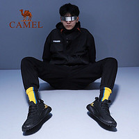CAMEL 骆驼 运动鞋男士秋季新款厚底减震耐磨舒适网面透气轻跑步鞋
