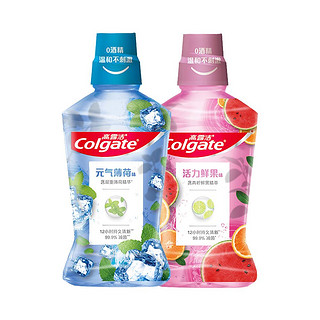 Colgate 高露洁 贝齿鲜果漱口水500ml