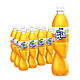 有券的上：Fanta 芬达 无糖零卡 橙味汽水 碳酸饮料 500/600ml*12瓶 整箱装