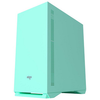 aigo 爱国者 YOGO M2 M-ATX机箱 半侧透 薄荷绿