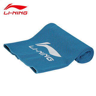 LI-NING 李宁 运动降温毛巾 793 蓝色 100*30cm