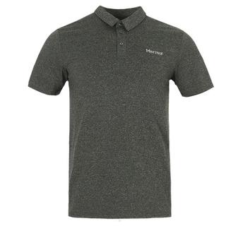 Marmot 土拨鼠 男子POLO衫 E22001-5608 曜石黑 S