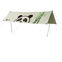 CAMEL 骆驼 熊猫 天幕帐篷 1V32265016 奶酪色 500*292cm