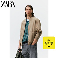 ZARA男装 基本款科技面料夹克外套 3918350 711