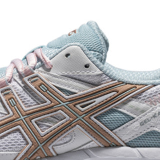 ASICS 亚瑟士 Gel-kahana 8 女子越野跑鞋 1012A993-100 白色/金色 40