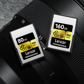 Lexar 雷克沙 GOLD系列 CF存储卡 80GB（900MB/s）