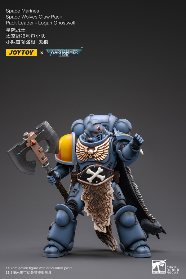 JOYTOY 战锤40K 太空野狼 利爪小队