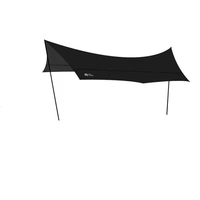 MOBI GARDEN 牧高笛 俊庭 天幕帐篷 NX20661025 晨雾白 520*450*250cm 6-8人 黑胶版