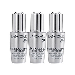 LANCOME 兰蔻 大眼精华 小黑瓶眼部肌底精华液5ml*3体验装 淡化黑眼圈 (中小样，介意慎拍)