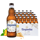 PLUS会员：Hoegaarden 福佳 比利时风味精酿白啤 330ml*24瓶 整箱装