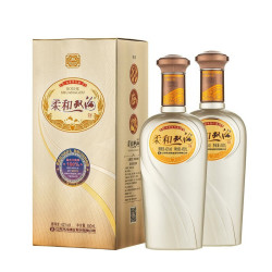 双沟 柔和 银精品 42%vol 浓香型白酒 450ml*2瓶 双支装