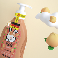 哈罗闪 儿童洗发露 桃子香型 200ml