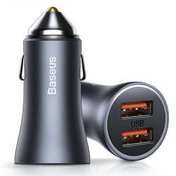 BASEUS 倍思 车载充电器 40W快充点烟器