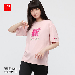 UNIQLO 优衣库 X 鬼灭之刃 女士圆领短袖T恤 442569