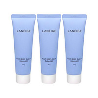 LANEIGE 兰芝 净澈多效洁颜膏 50g*3