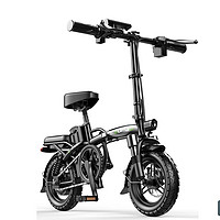 PLUS会员：MING-DING 名顶 新国标折叠电动自行车 旗舰版